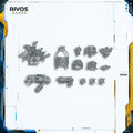 Warhammer 40K Space Wolves Venerable Dreadnought Accessories - Bits (Bitz)