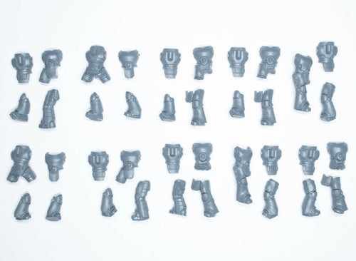 Horus Heresy Space Marines MKIII Tactical Squad Legs and Torsos x 10 Bits Bitz