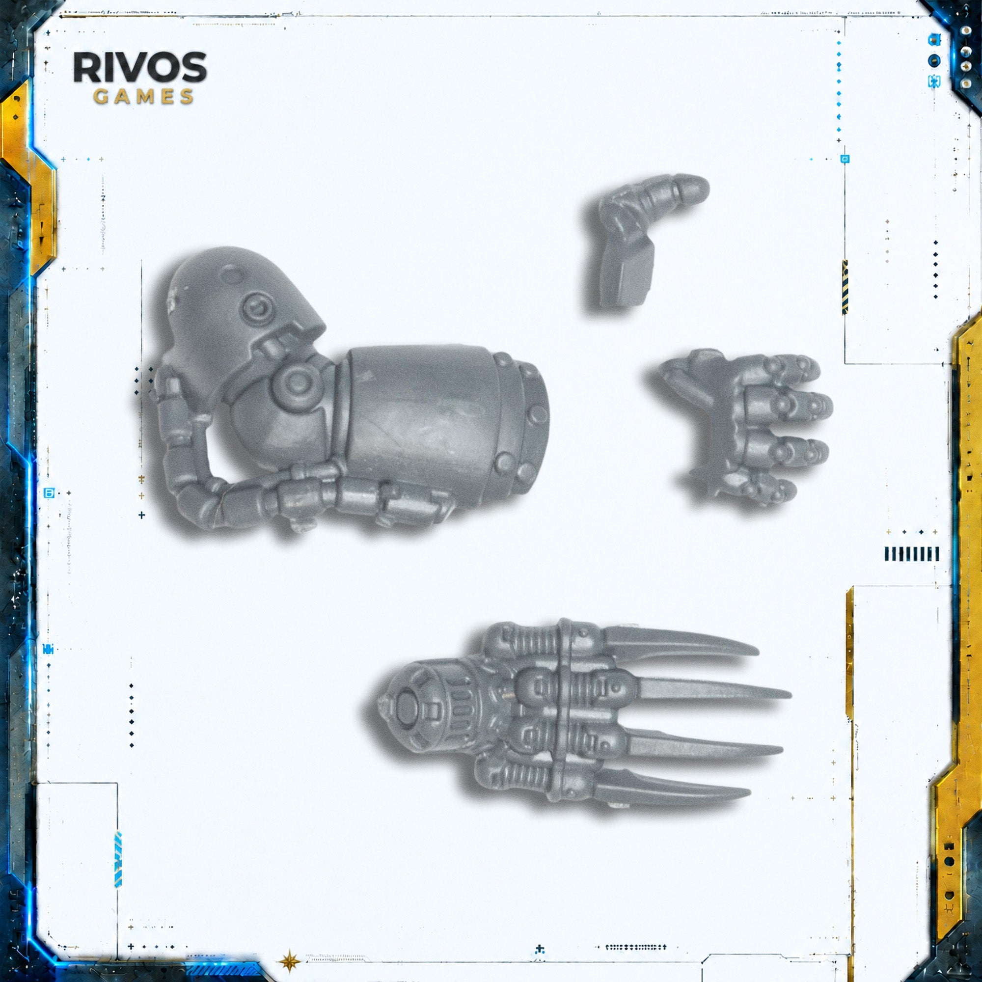 Horus Heresy Space Marines MKIII Tactical Squad Power Fist/Claw - Bits (Bitz)