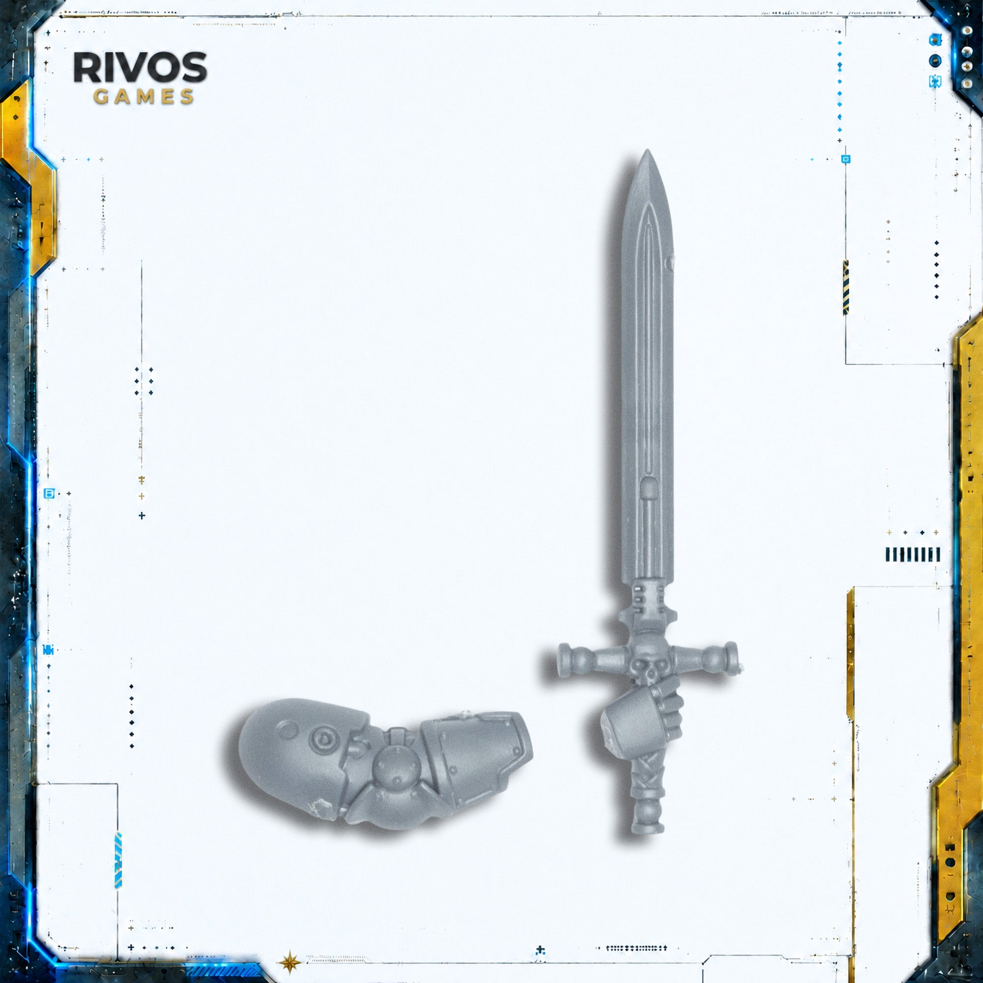 Horus Heresy Space Marines MKIII Tactical Squad Power Sword - Bits (Bitz)