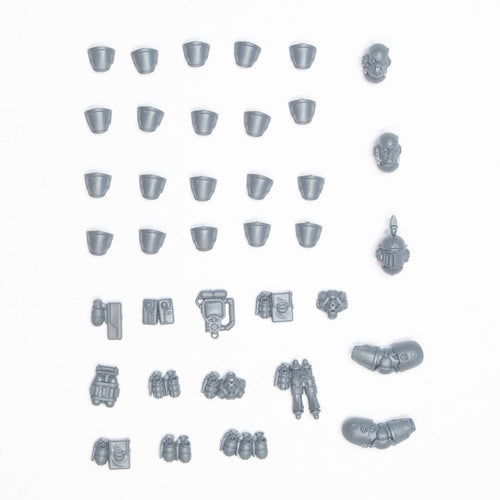 Horus Heresy Space Marines MKIII Tactical Squad Accessories - Warhammer - Authentic Sprue