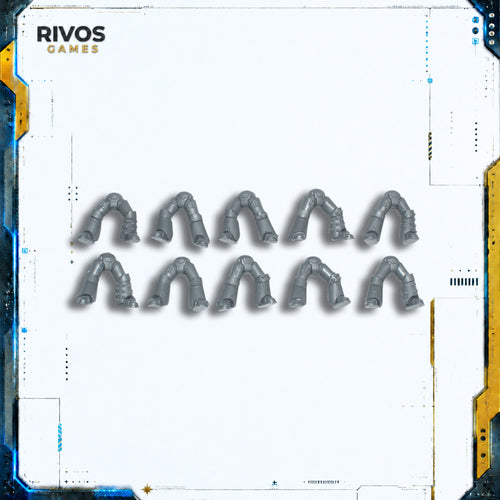 Horus Heresy Space Marines Mark IV Tactical Squad Legs x 10 - Bits (Bitz)