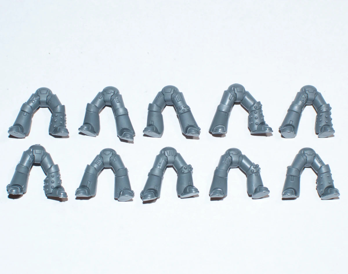Horus Heresy Space Marines Mark IV Tactical Squad Legs x 10 Bits Bitz