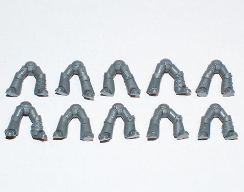 Horus Heresy Space Marines Mark IV Tactical Squad Legs x 10 - Warhammer - Conversion Part