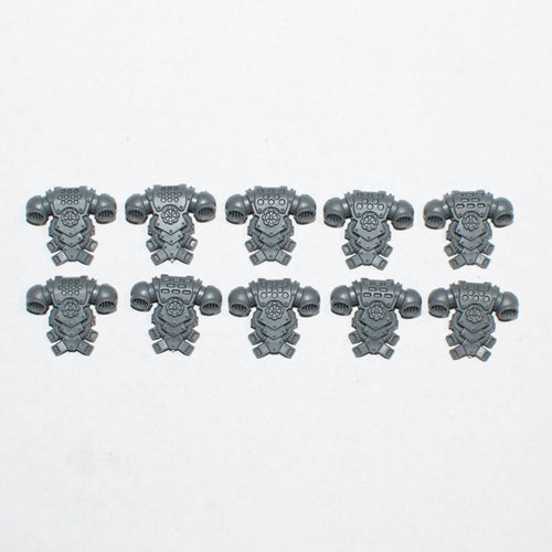 Horus Heresy Space Marines Mark IV Tactical Squad Backpacks x 10 - Warhammer - Spare Part