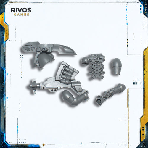 Horus Heresy Space Marines Mark IV Tactical Squad Missile Launcher - Bits (Bitz)
