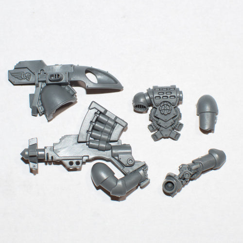 Horus Heresy Space Marines Mark IV Tactical Squad Missile Launcher - Warhammer - Conversion Part