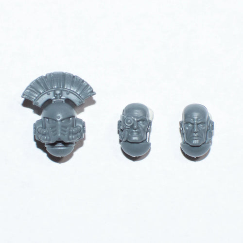 Horus Heresy Space Marines Mark IV Tactical Squad Sergeant Heads Bits Bitz