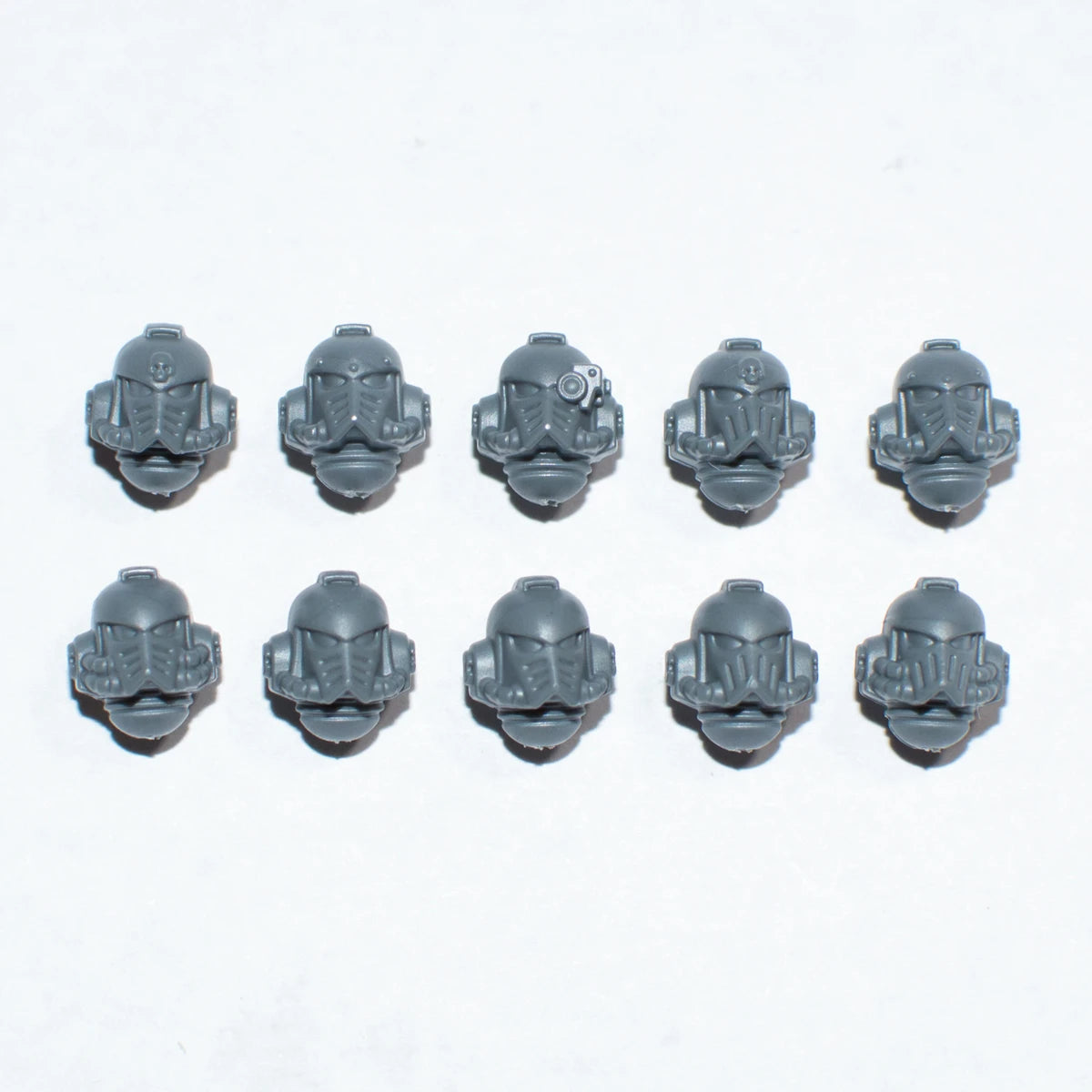 Horus Heresy Space Marines Mark IV Tactical Squad Helmets x 10 Bits Bitz