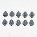 Horus Heresy Space Marines Mark IV Tactical Squad Helmets x 10 - Warhammer - Spare Part