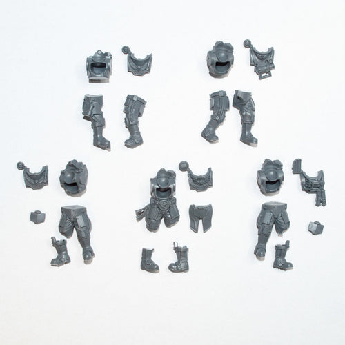 Horus Heresy Solar Auxilia Tactical Command Section Legs and Torso x 5 - Warhammer - Conversion Part