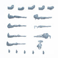 Horus Heresy Solar Auxilia Tactical Command Section Lasrifles Bits Bitz