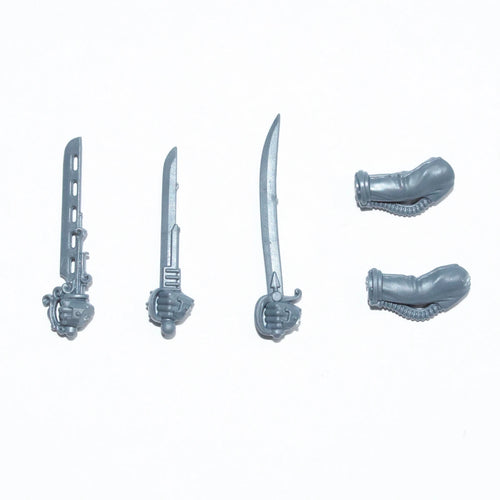 Horus Heresy Solar Auxilia Tactical Command Section Marshal Swords Bits Bitz