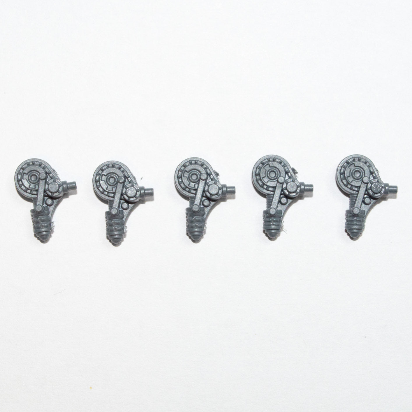 Horus Heresy Solar Auxilia Tactical Command Section Backpacks x 5 - Warhammer - Authentic Sprue