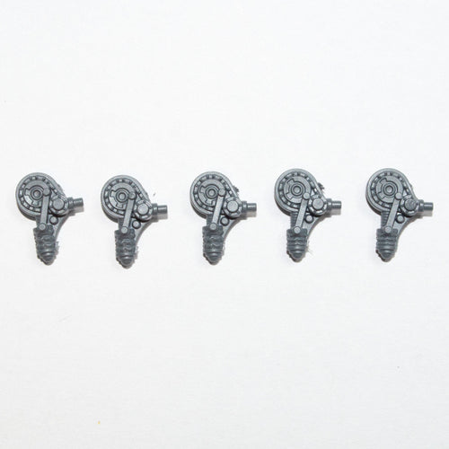 Horus Heresy Solar Auxilia Tactical Command Section Backpacks x 5 - Warhammer - Authentic Sprue