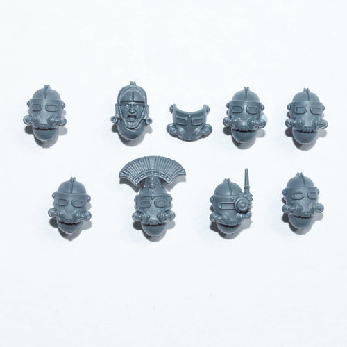 Horus Heresy Solar Auxilia Tactical Command Section Heads x 8 Bits Bitz