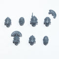 Horus Heresy Solar Auxilia Tactical Command Section Heads x 7 Bits Bitz