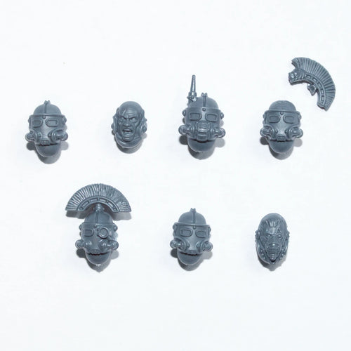 Horus Heresy Solar Auxilia Tactical Command Section Heads x 7 Bits Bitz