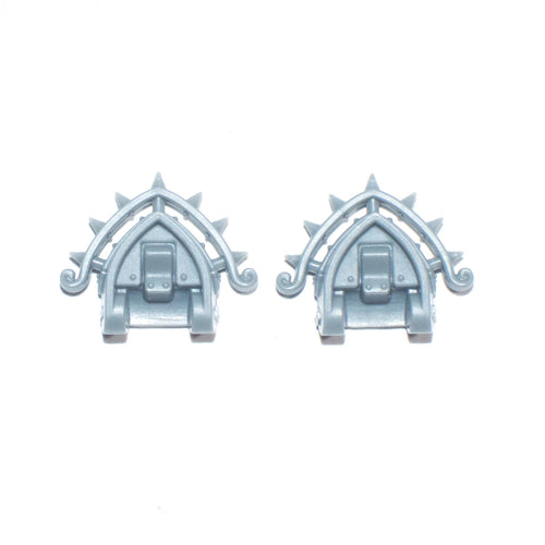 Warhammer 40K Adepta Sororitas Penitent Engines Shoulder Pads x 2 Bits Bitz