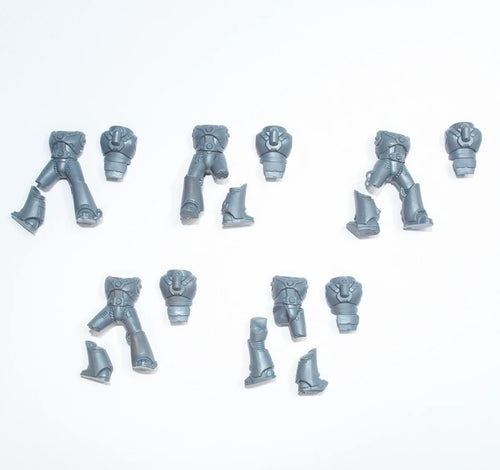 Horus Heresy Space Marines MKVI Command Squad Legs and Torso x 5 Bits Bitz