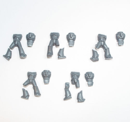 Horus Heresy Space Marines MKVI Command Squad Legs and Torso x 5 - Warhammer - Kitbash Bit