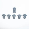 Horus Heresy Space Marines MKVI Command Squad Backpacks x 5 Bits Bitz