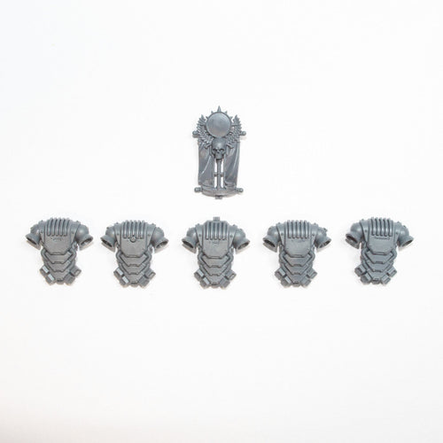 Horus Heresy Space Marines MKVI Command Squad Backpacks x 5 - Warhammer - Conversion Part