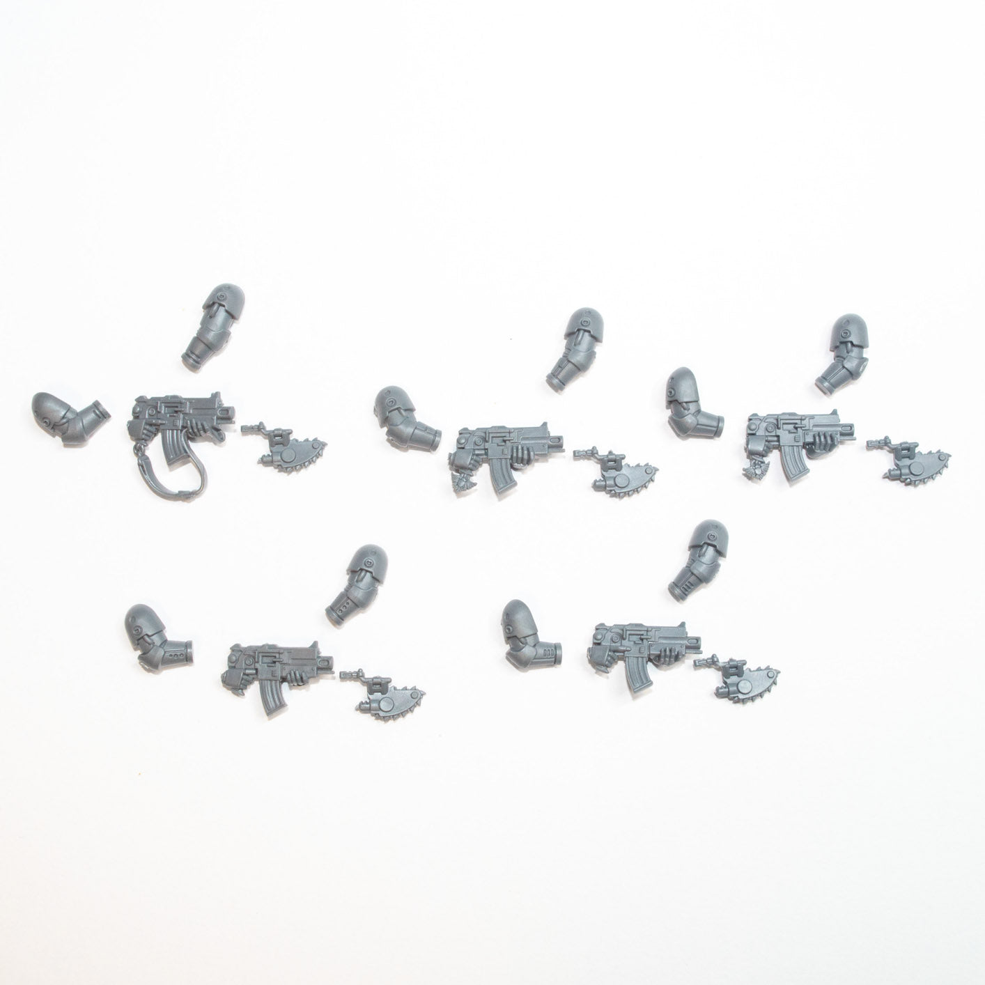 Horus Heresy Space Marines MKVI Command Squad Bolters x 5 - Warhammer - Conversion Part