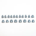Horus Heresy Space Marines MKVI Command Squad Shoulder Pads x 14 - Warhammer - Conversion Part