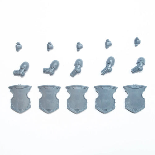 Horus Heresy Space Marines MKVI Command Squad Combat Shields x 5 Bits Bitz