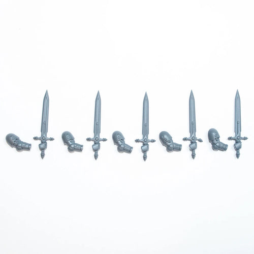 Horus Heresy Space Marines MKVI Command Squad Power Sword x 5 Bits Bitz