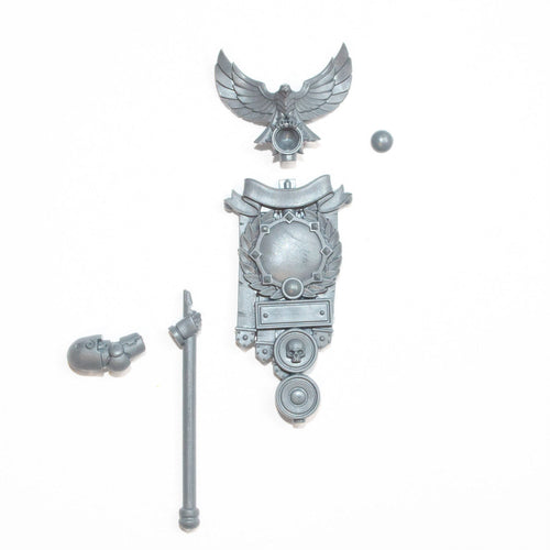 Horus Heresy Space Marines MKVI Command Squad Legion Standard B - Warhammer - Conversion Part