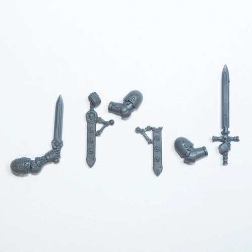 Horus Heresy Space Marines MKVI Command Squad Power Swords Bits Bitz