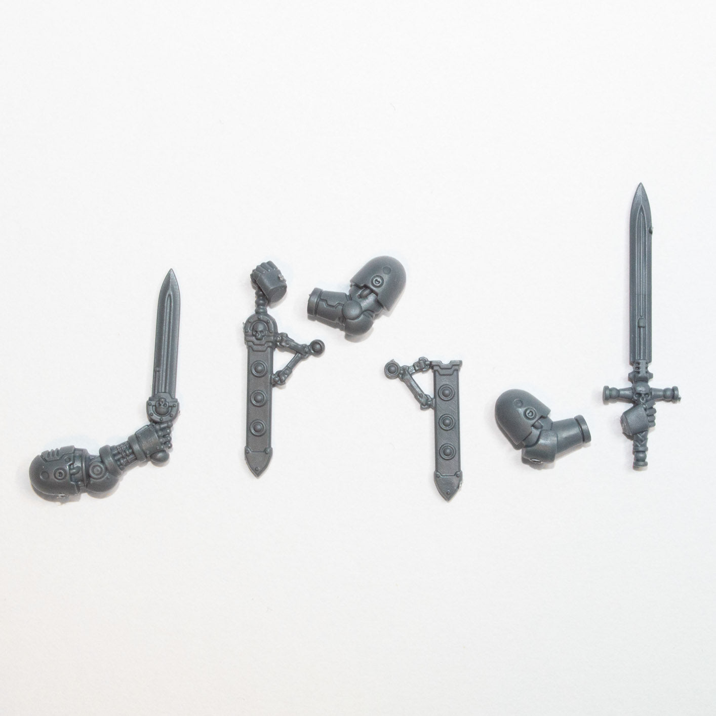 Horus Heresy Space Marines MKVI Command Squad Power Swords - Warhammer - Kitbash Bit