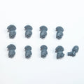 Horus Heresy Space Marines MKVI Command Squad Helmets x 8 Bits Bitz
