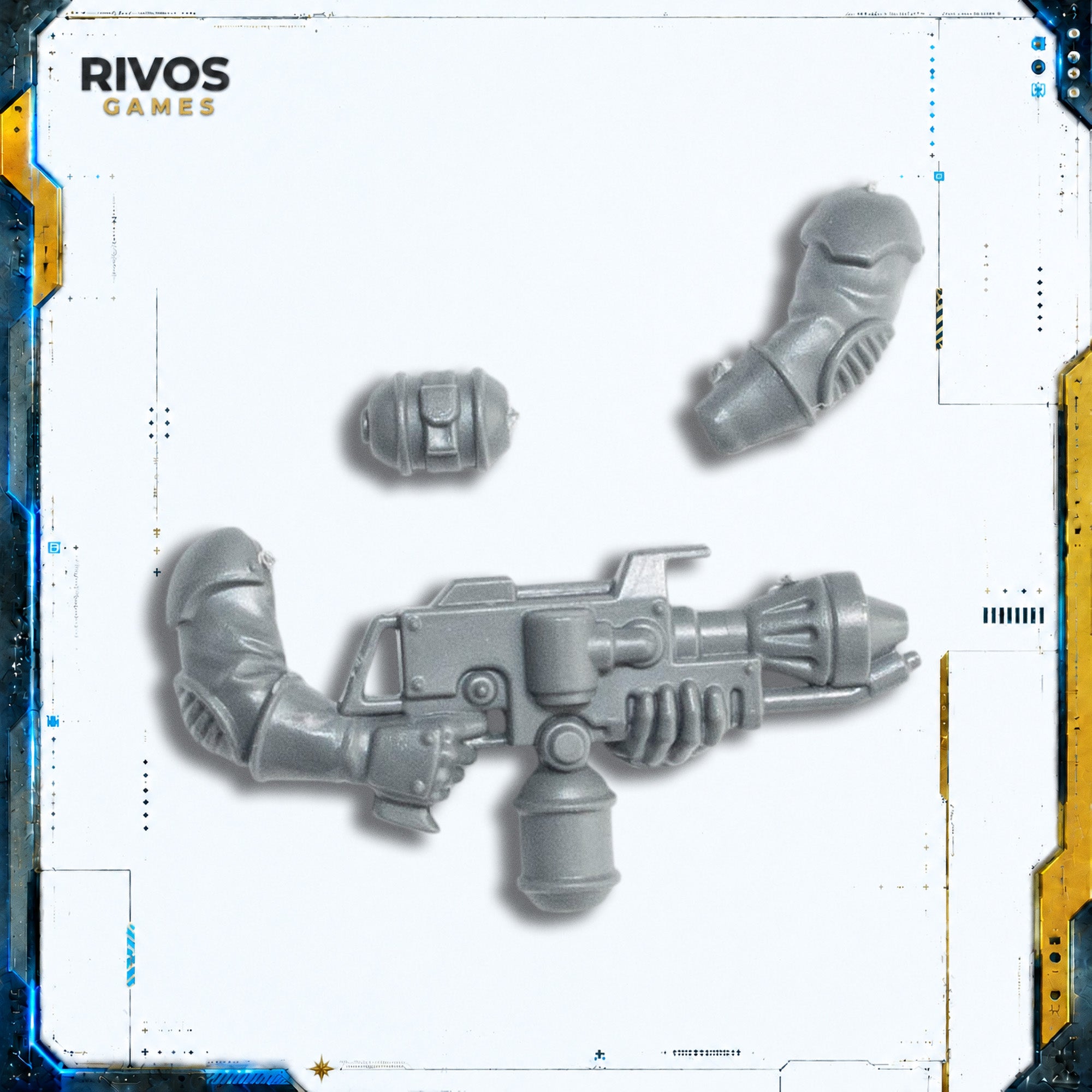 Warhammer 40K Genestealer Cults Neophyte Hybrids Flamer - Bits (Bitz)