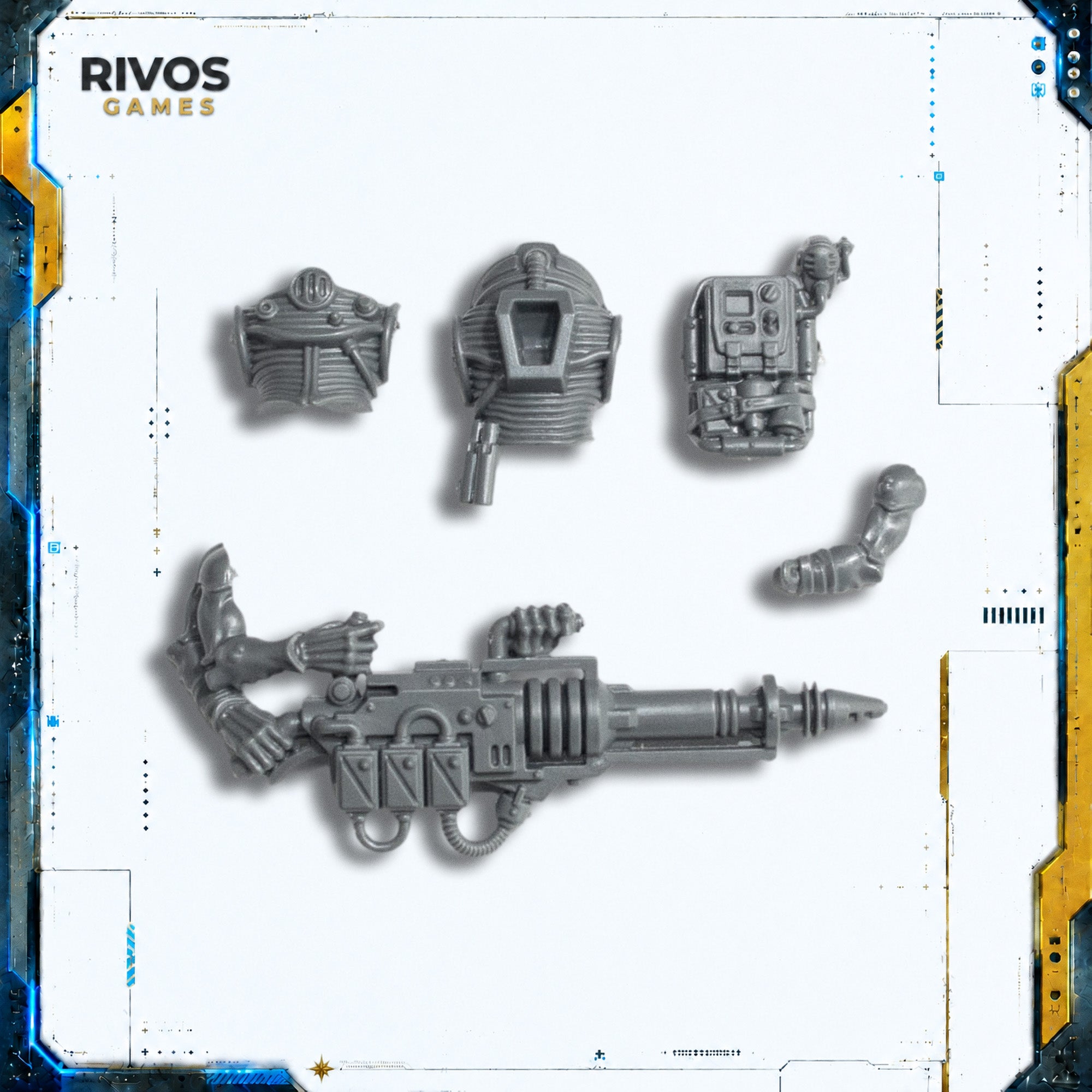 Warhammer 40K Genestealer Cults Neophyte Hybrids Mining Laser - Bits (Bitz)