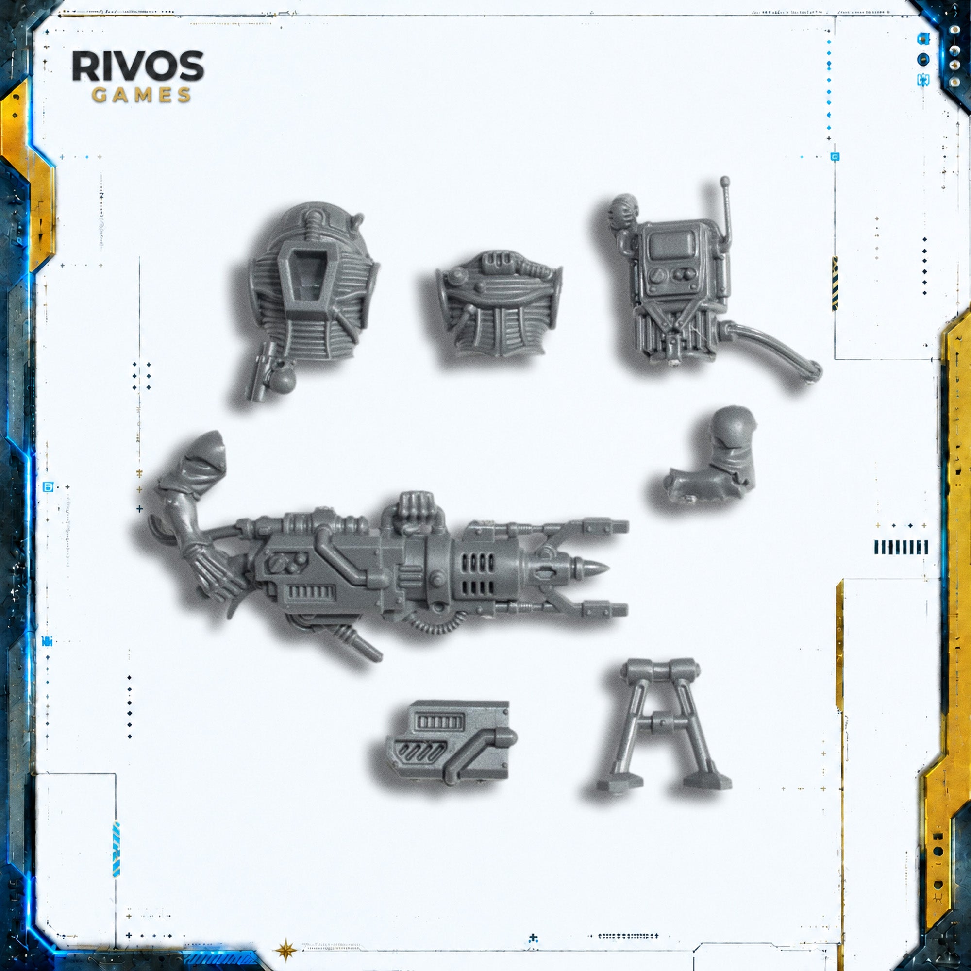 Warhammer 40K Genestealer Cults Neophyte Hybrids Seismic Cannon - Bits (Bitz)