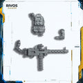 Warhammer 40K Genestealer Cults Neophyte Hybrids Heavy Stubber - Bits (Bitz)