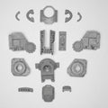 Space Marines Brutalis Dreadnought Upper Torso - Space Marines - Spare Part