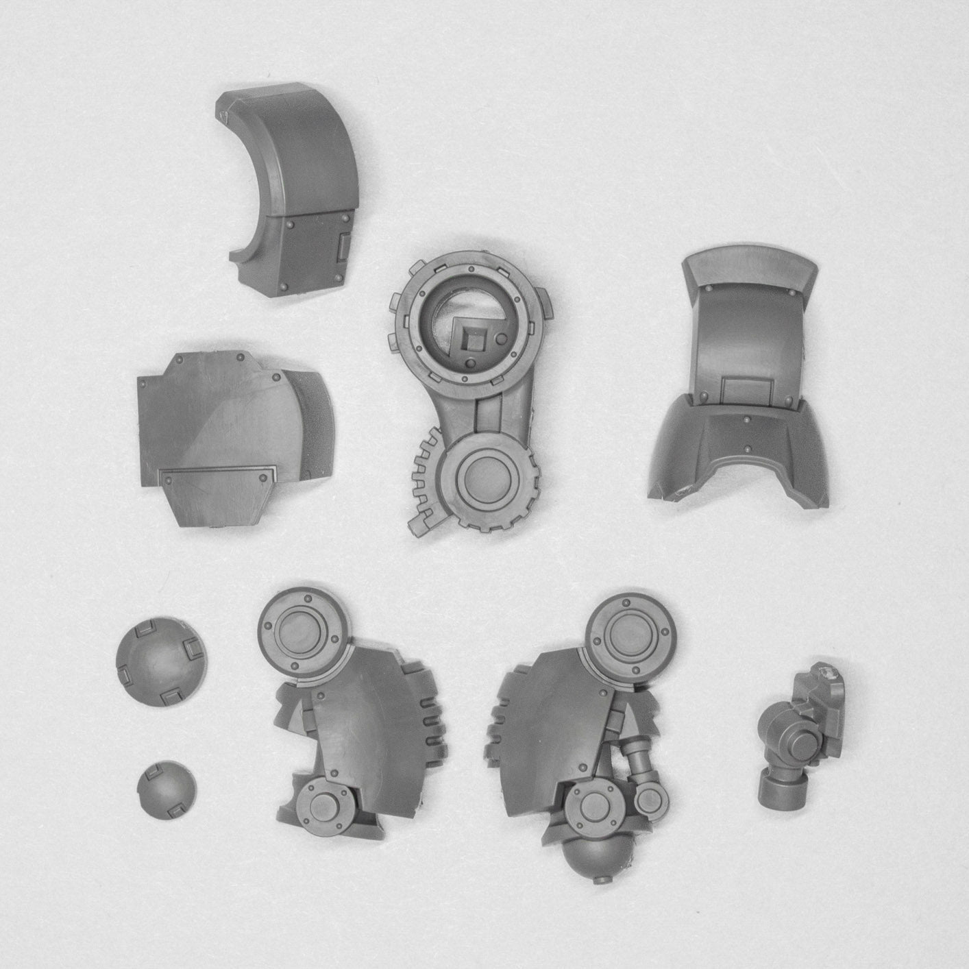 Space Marines Brutalis Dreadnought Right Leg - Space Marines - Authentic Sprue