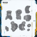Warhammer 40K Space Marines Brutalis Dreadnought Left Leg - Bits (Bitz)its]