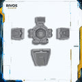 Warhammer 40K Space Marines Brutalis Dreadnought Foot B - Bits (Bitz)