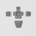 Space Marines Brutalis Dreadnought Foot B - Space Marines - Spare Part