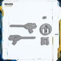 Warhammer 40K Space Marines Brutalis Dreadnought Ironhail Heavy Stubbers - Bits (Bitz)