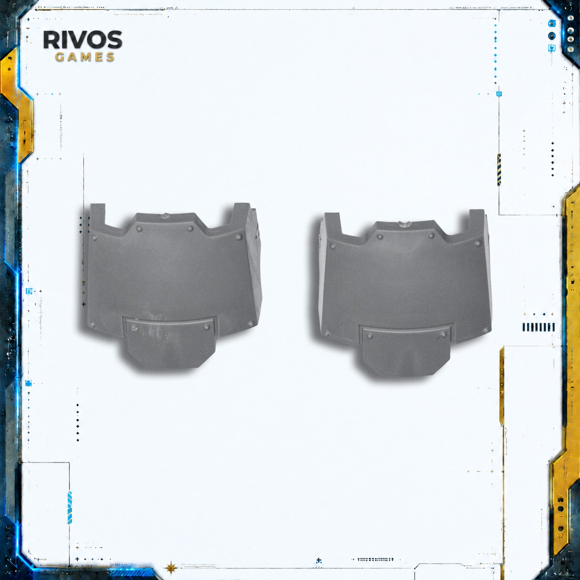 Warhammer 40K Space Marines Brutalis Dreadnought Shoulder Pads - Bits (Bitz)