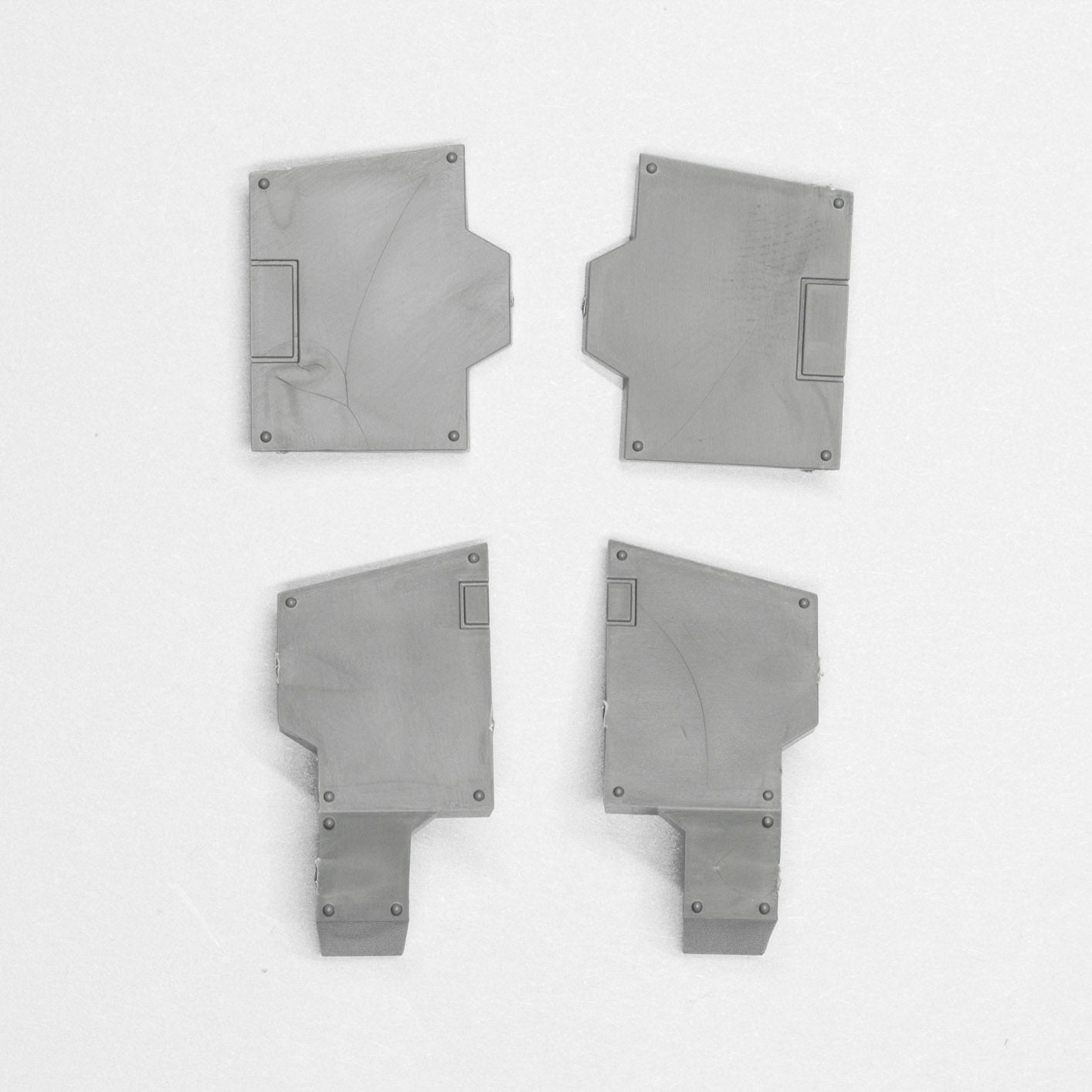 Space Marines Brutalis Dreadnought Armour Panels B - Space Marines - Authentic Sprue