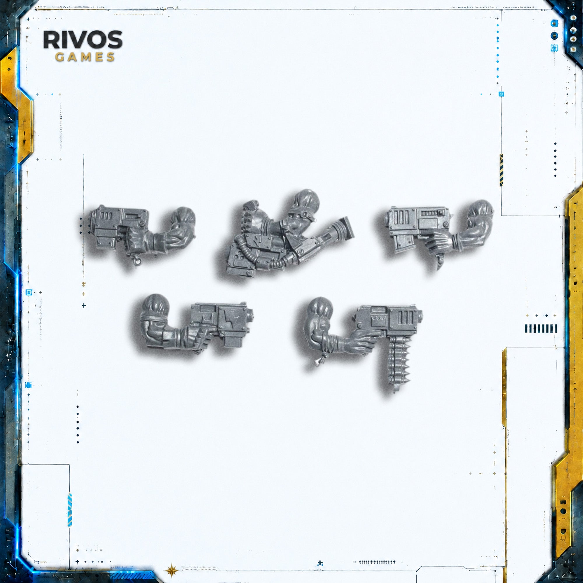 Warhammer 40K Orks Ork Stormboyz Slugga x 5 - Bits (Bitz)