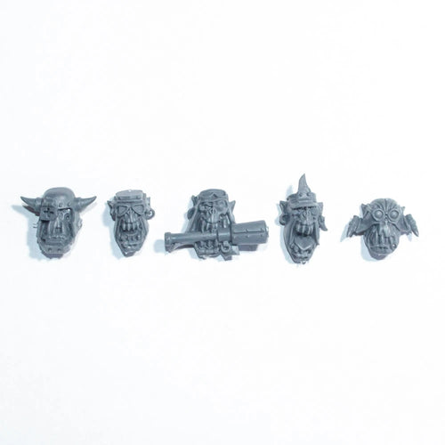 Warhammer 40K Orks Ork Stormboyz Heads x 5 B Bits Bitz