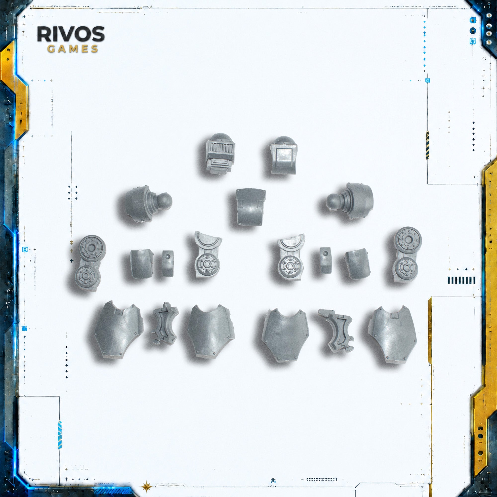 Horus Heresy Space Marines Contemptor Dreadnought Legs - Bits (Bitz)